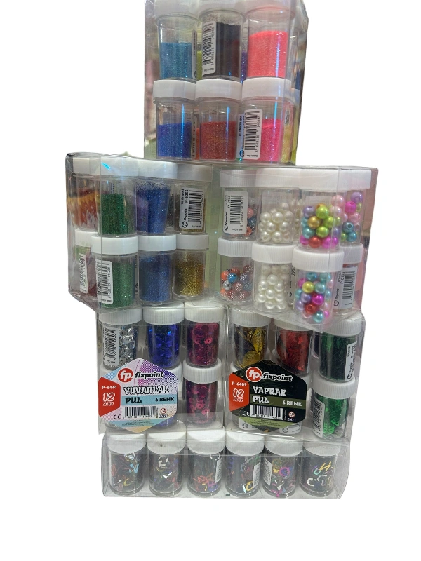 Anaokulu  Pul / Boncuk / Karma Gruplar / 120li karışık