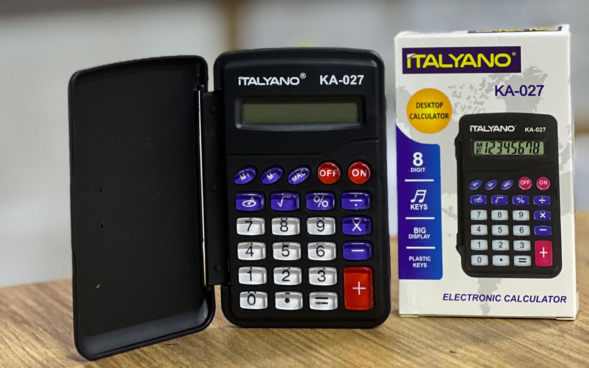 KAPAKLI MİNİ CEP HESAP MAKİNESİ / 12Lİ PAKET