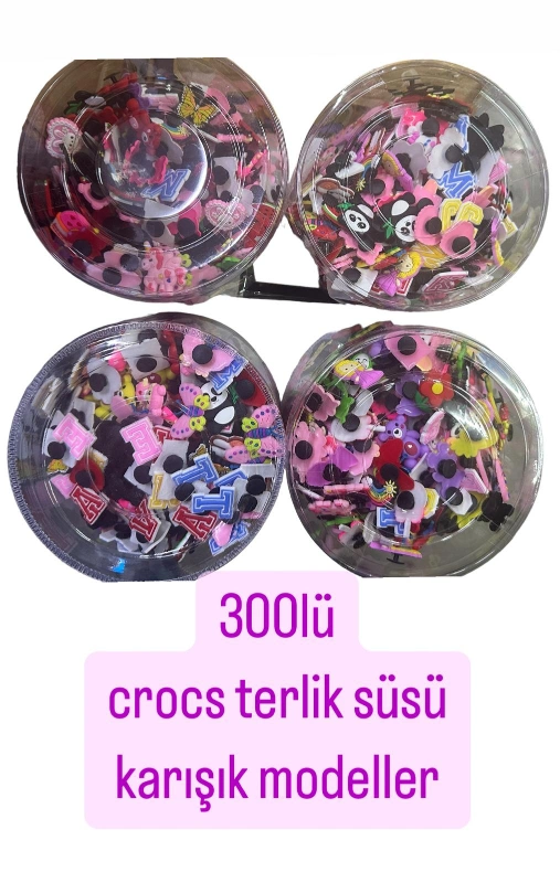 Crocs Terlik Süsü / 300LÜ Karışık