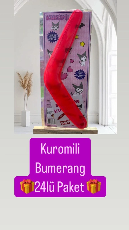 Adet: 15 ₺ / Bumerang Oyuncak Kuromili  / 24lü Paket