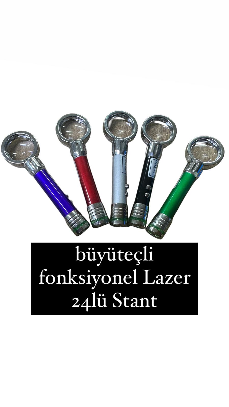 Lazer Lüks Büyüteçli Model (24LÜ Stant )
