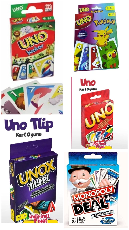 Uno Grubu Full Çeşit (Özel Fiyat)