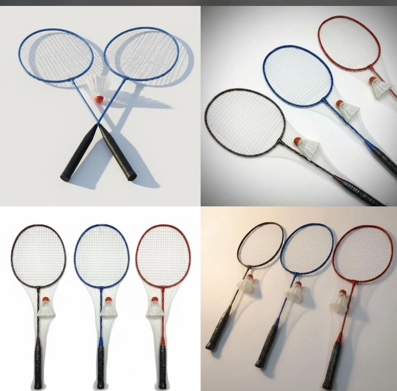 BADMİNTON RAKET SETİ FİLELİ