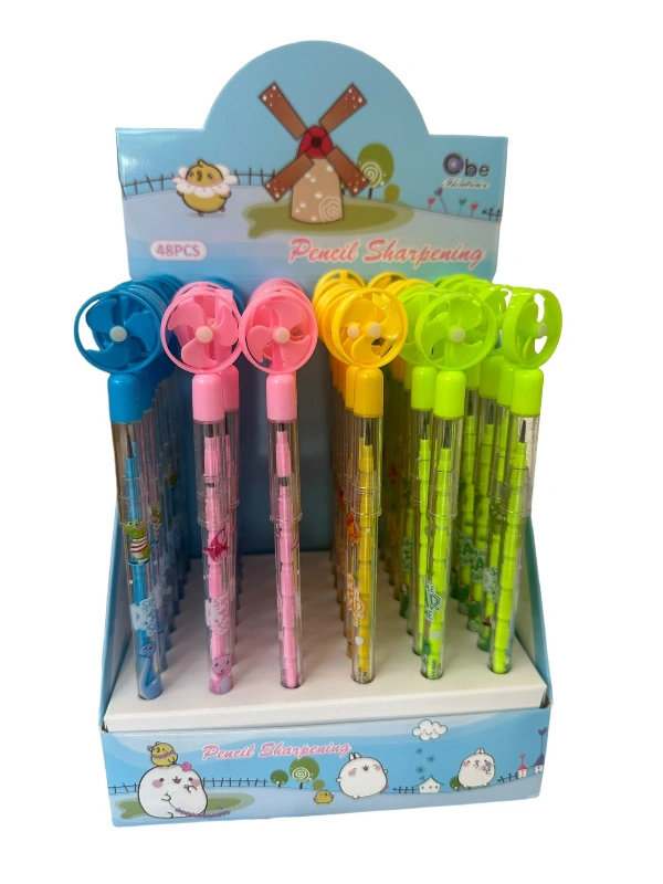 Rüzgar Pervanesi Oyunlu Lüks Yumurtlayan Kalem / 48li stant