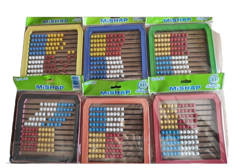 Abaküs Karışık Renkler / 24lü paket