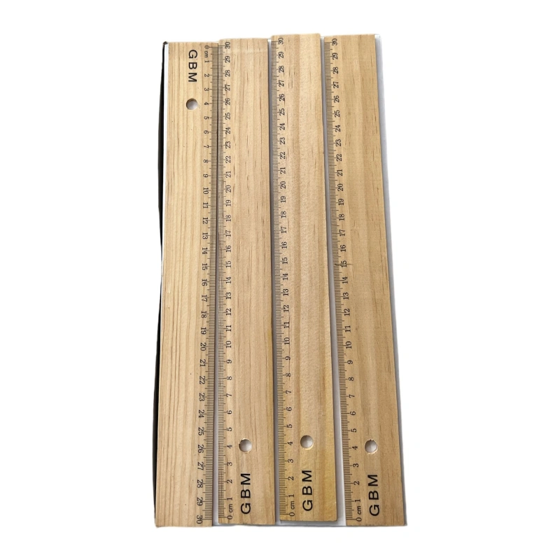 Ahşap Cetvel 30cm / 24lü paket