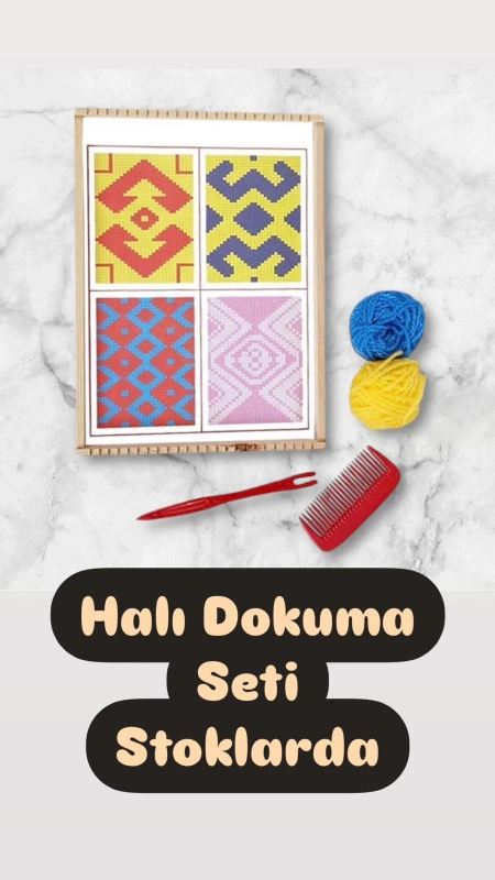 Halı Dokuma Seti Başlangıç Kiti