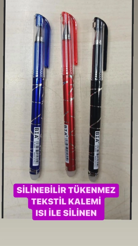 Silinebilir Isı İle Uçan Kalem / 48li Paket