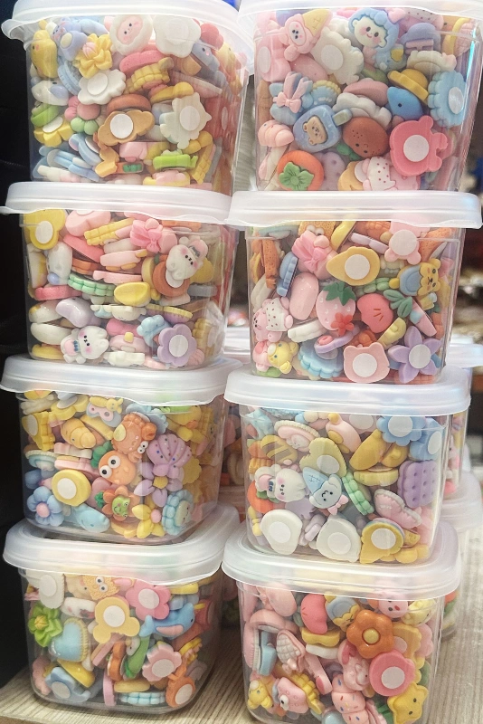 Silikon Çok Amaçlı Yapışkanlı Süs / 200lü paket