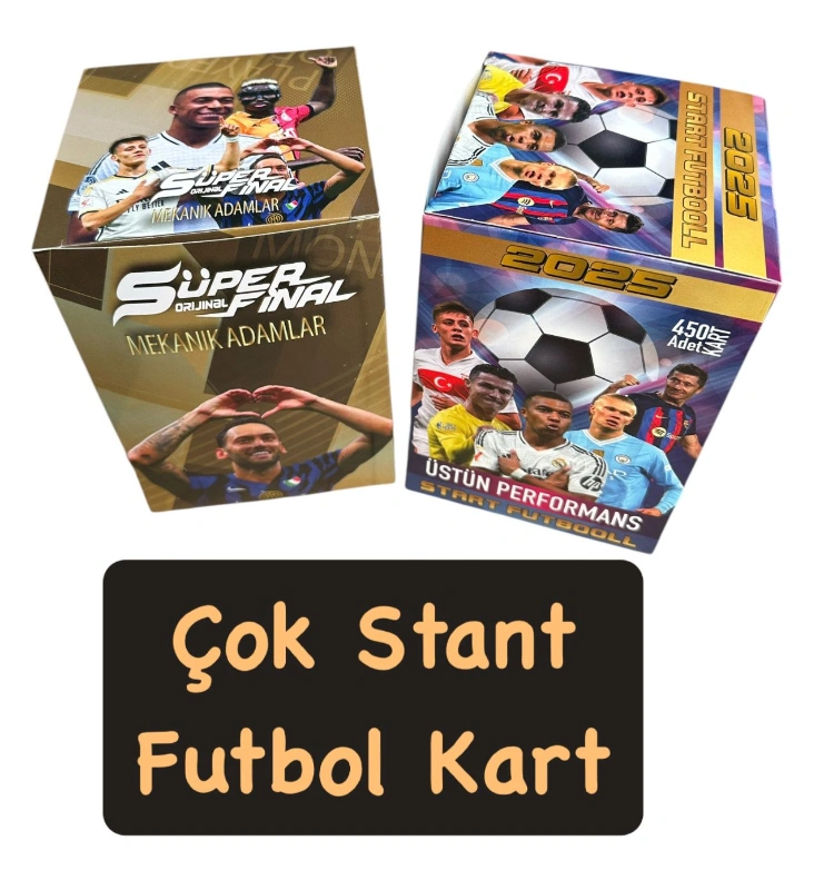 450 ADETLİ ÇOK SATAN FUTBOLCU KARTLARI