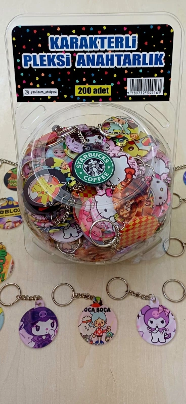 Anahtarlık Sevilen Karakterler / 200lü Stant