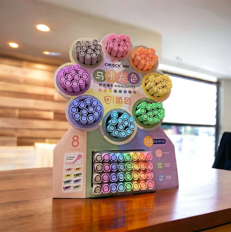 Chosch Trend Model Lüks Fosforlu Kalem / 128li Stant