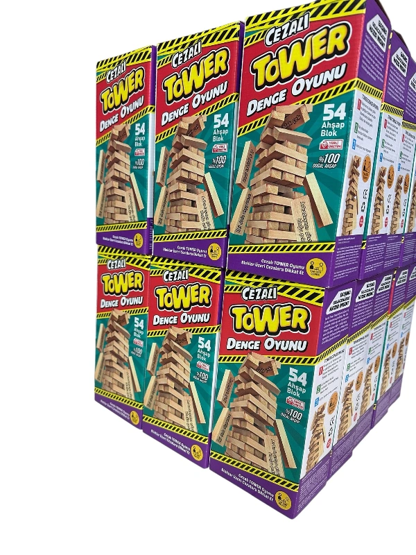 Cezalı Jenga Çok Satan Model