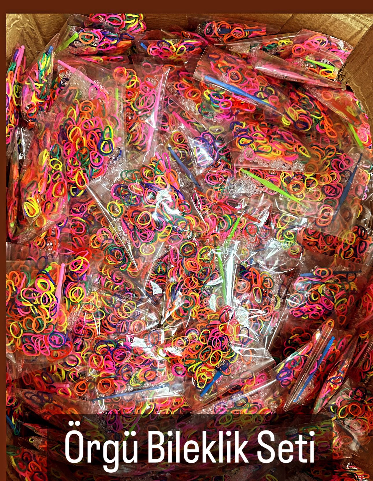 ÖRGÜ BİLEKLİK LASTİĞİ (24LÜ PAKET)