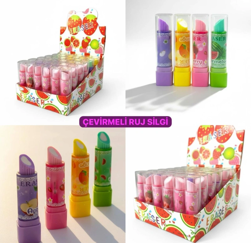 RUJ SİLGİ ÇEVİRMELİ / 36LI STANT