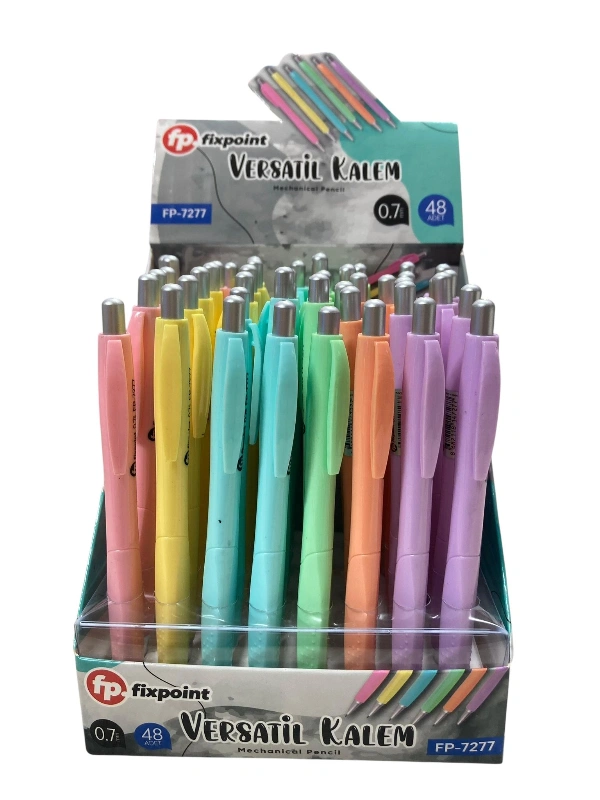 FP- 7277 PASTEL RENKLER KALİTELİ VERSATİL  / 48Lİ STANT