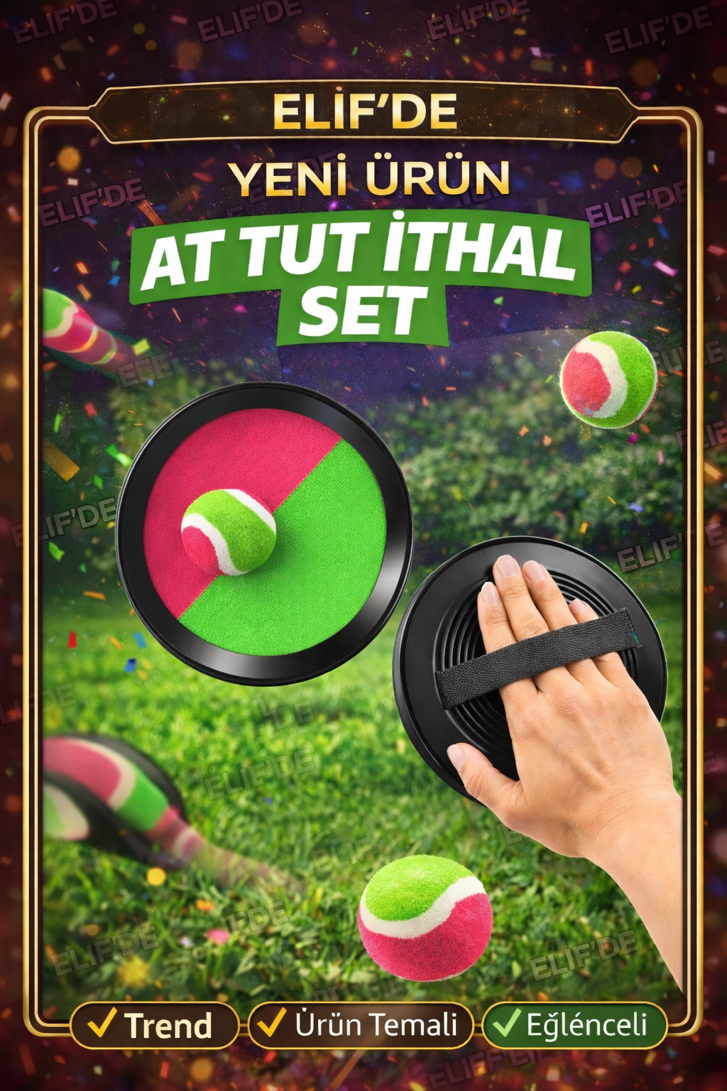 At - Tut İthal Seti / 12li Paket