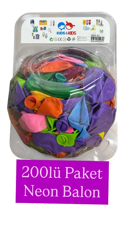 Adet: 1,75₺ /Neon Mat 14A Balon  / 200lü  Kavanoz
