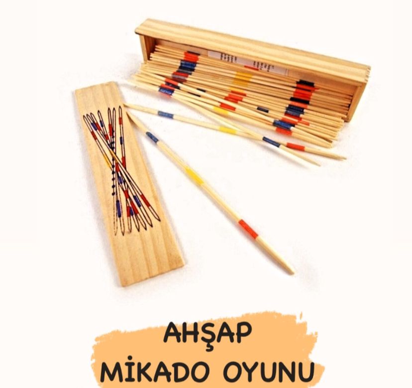 MİKADO ÇUBUKLARI ZEKA OYUNU