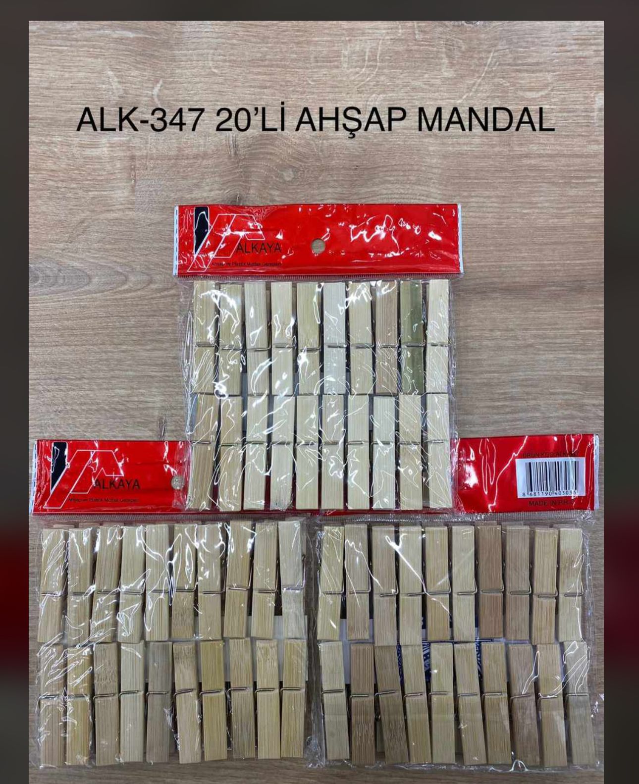 AHŞAP MANDAL BAMBOO