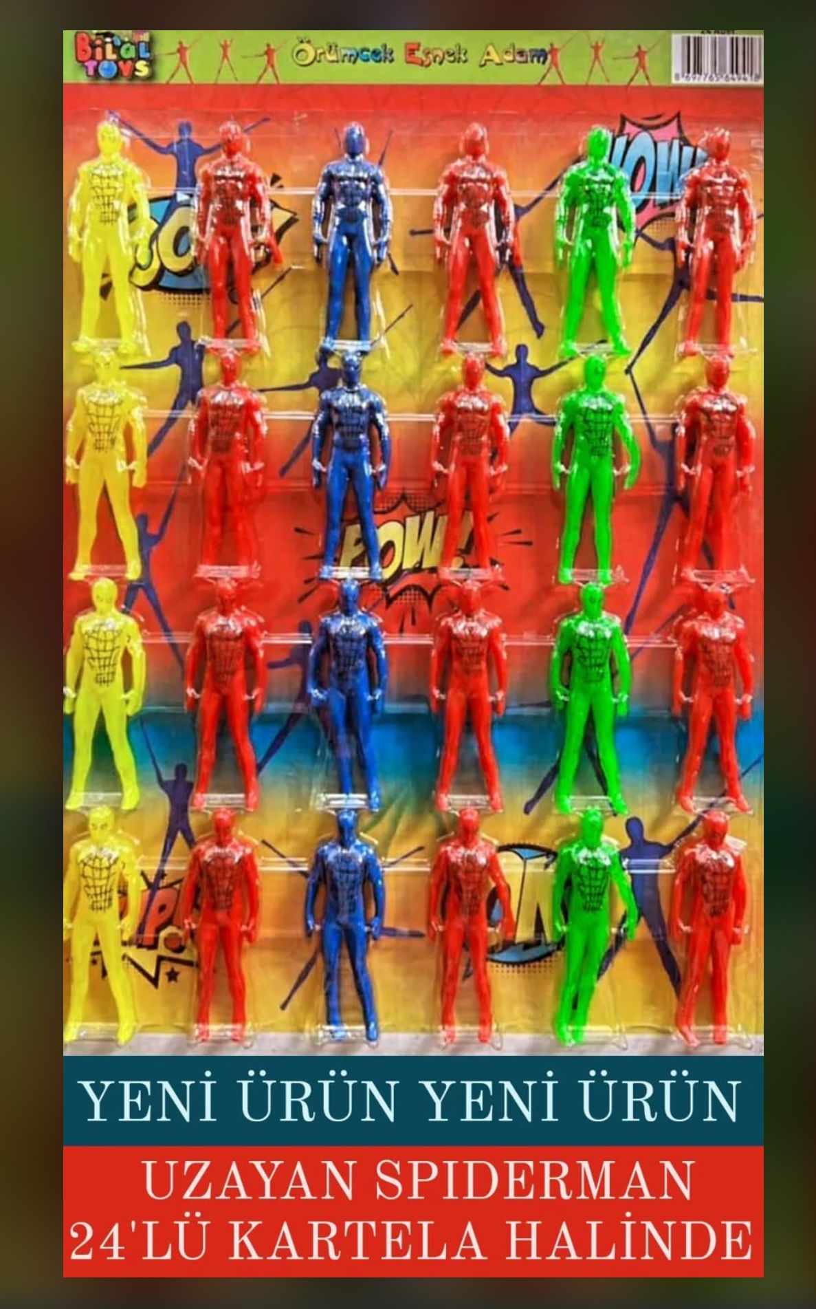 Uzayan Spider Adam (24lü Paket )