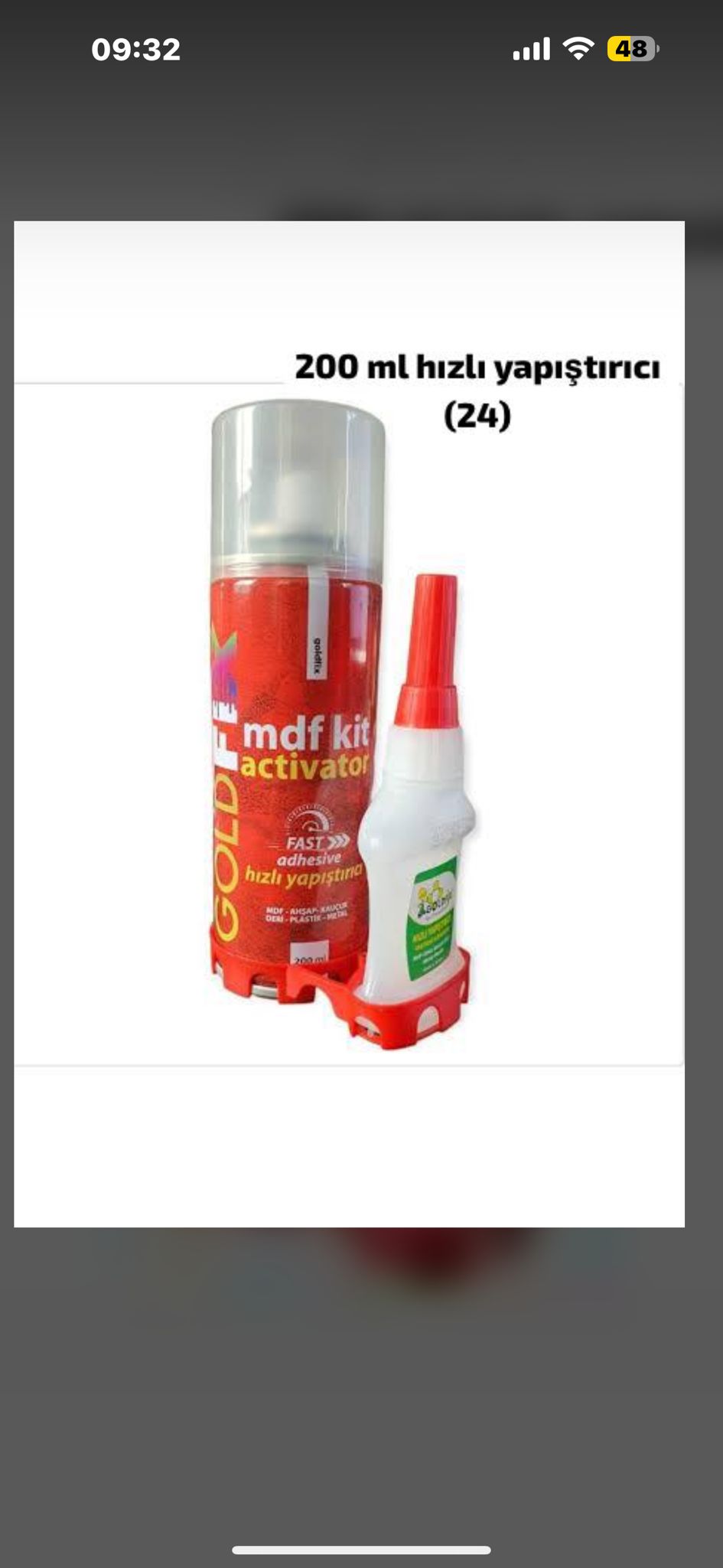 SPREYLİ HIZLI YAPIŞTIRICI ( 24LÜ KOLİ )