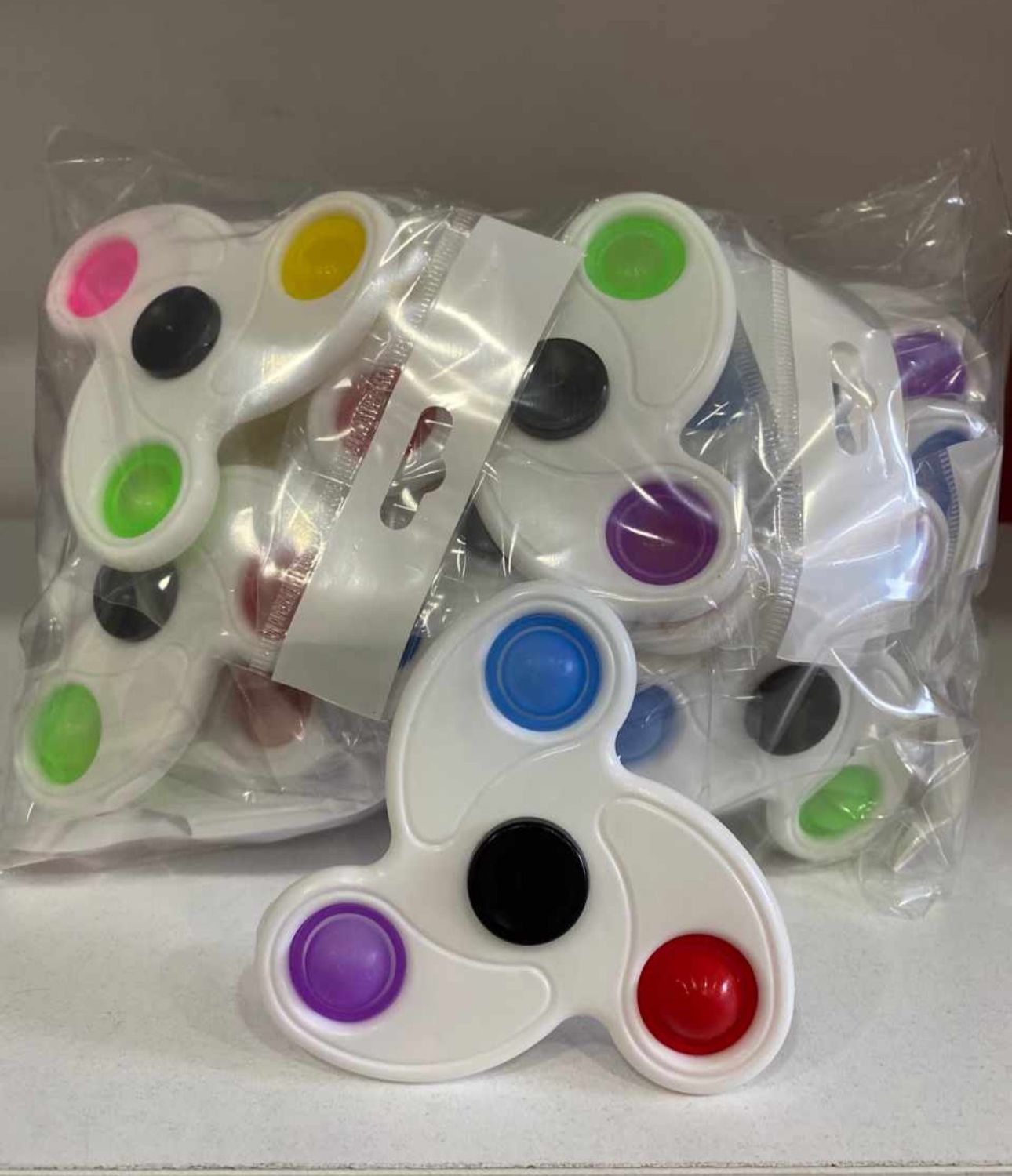 3 KANAT STRES ÇARKI POPİT ( 20 Lİ PAKET )