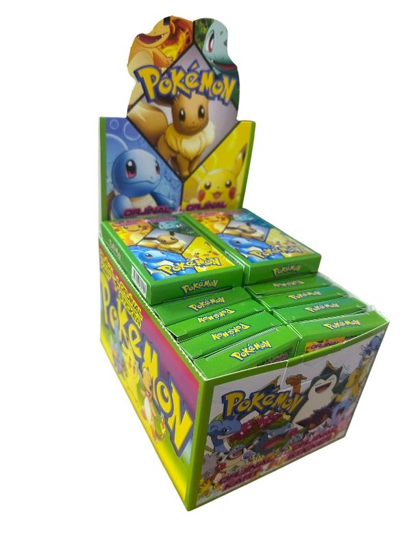 Pokemon Kutulu Oyun Kartı 24lü Stant