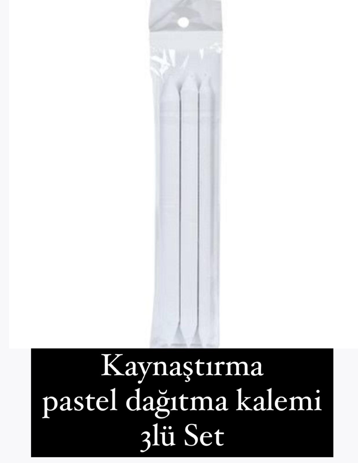 3LÜ PASTEL DAĞITMA KAYNAŞTIRMA KALEM SETİ