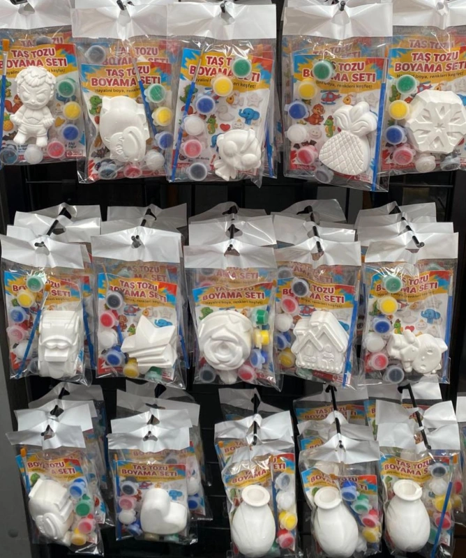 TAŞ BOYAMA SETİ YENİ MODELLER  / 24LÜ PAKET