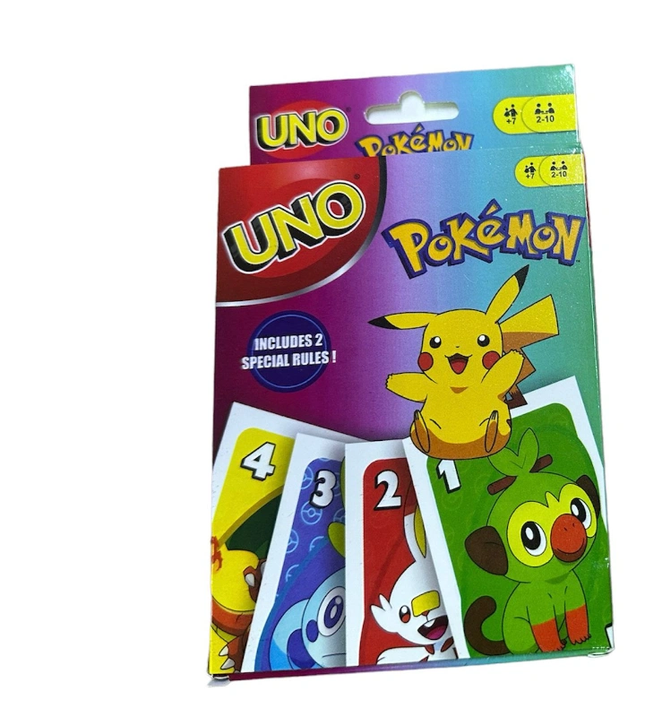 POKEMON MODEL UNO KART OYUNU ( 24LÜ PAKET)