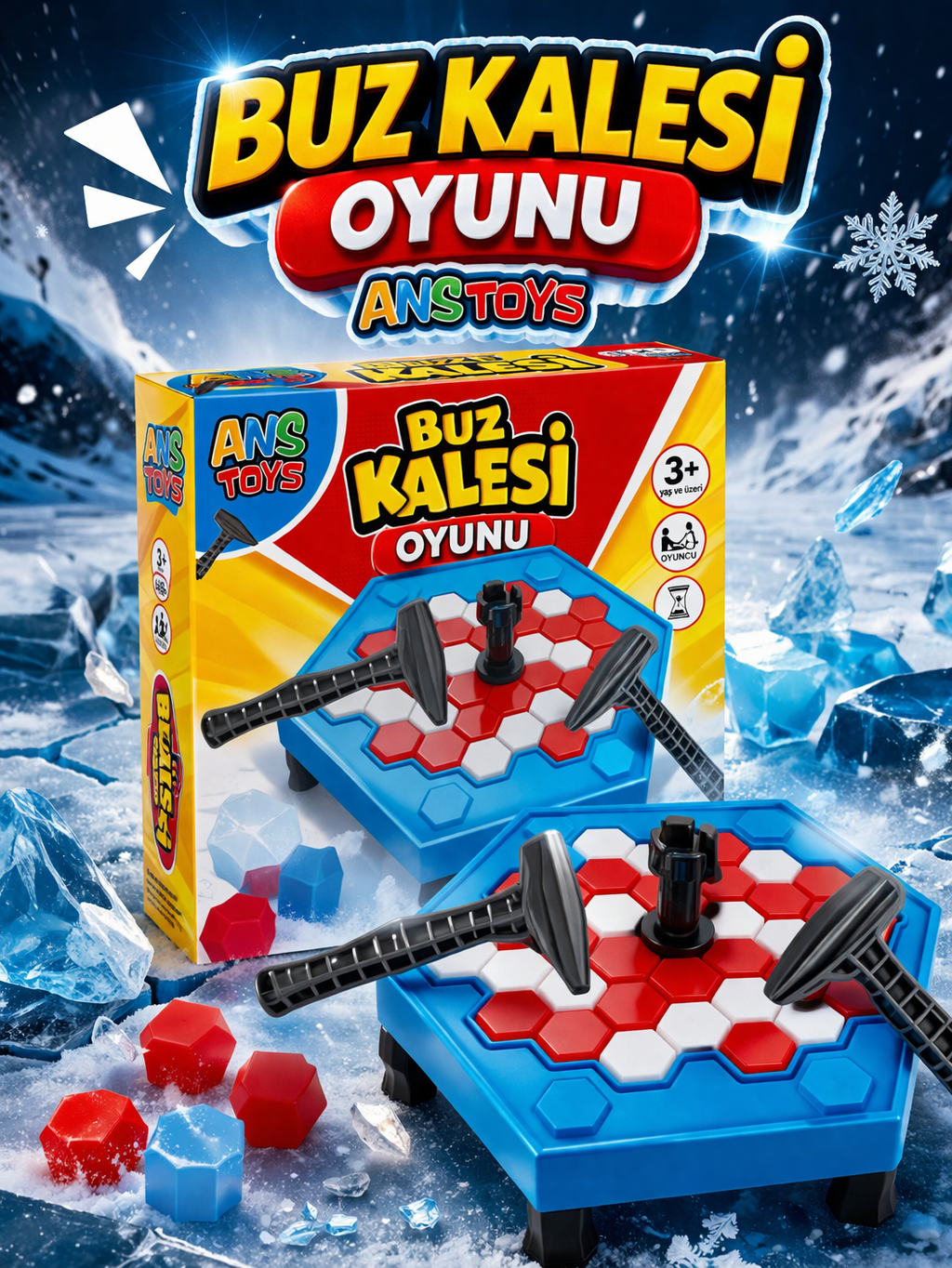 BUZ KALESİ - BUZ KIRMA OYUNU