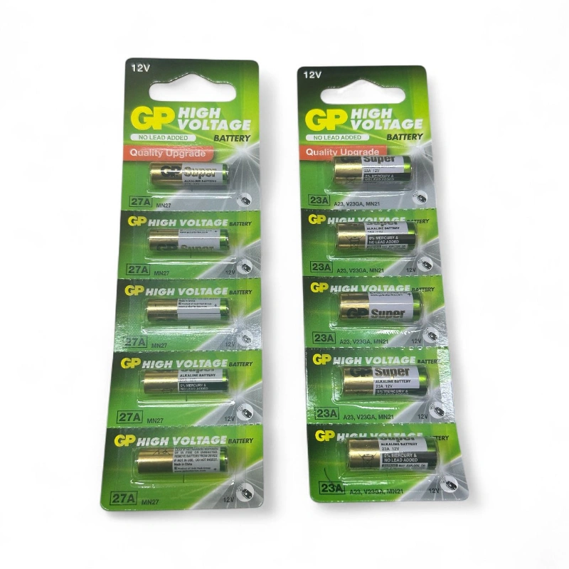 ÜST KALİTE 27A 23A KEPENK KUMANDA PİLİ / 5Lİ PAKET