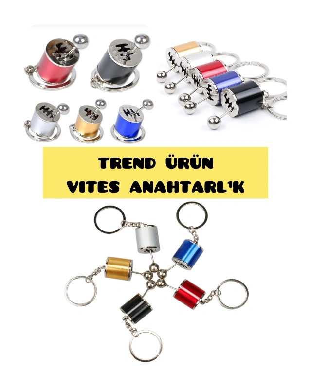 Vites Model Anahtarlık / 24lü paket