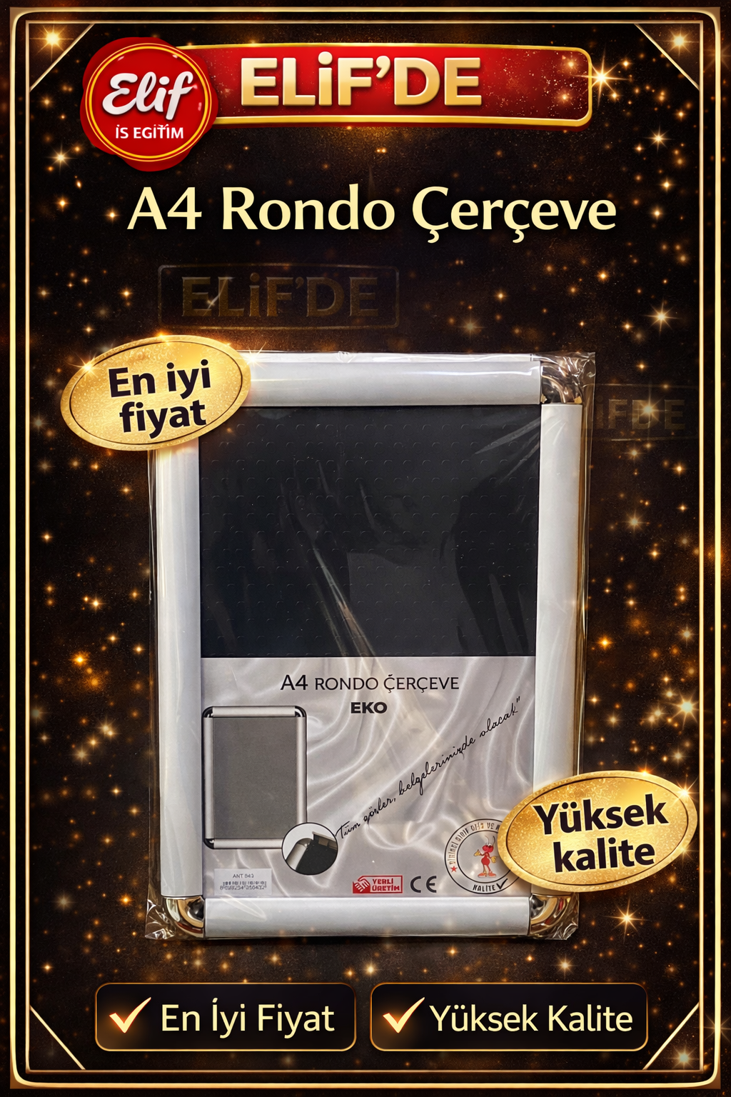 RONDO ÇERÇEVE A4 /koli 60 Adet