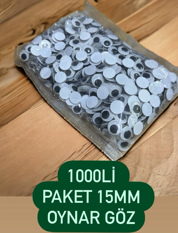 OYNAR GÖZ 15MM 1000Lİ PAKET